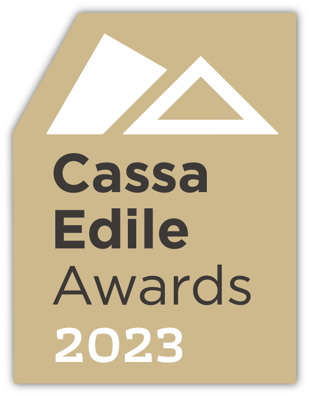Logo cassa edile awards 2023 Impresa edile GIAMBINO COSTRUZIONI SRL a Caneva